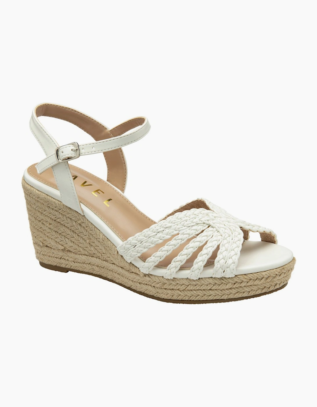 Grundy Womens Wedge Sandals, 5 of 4