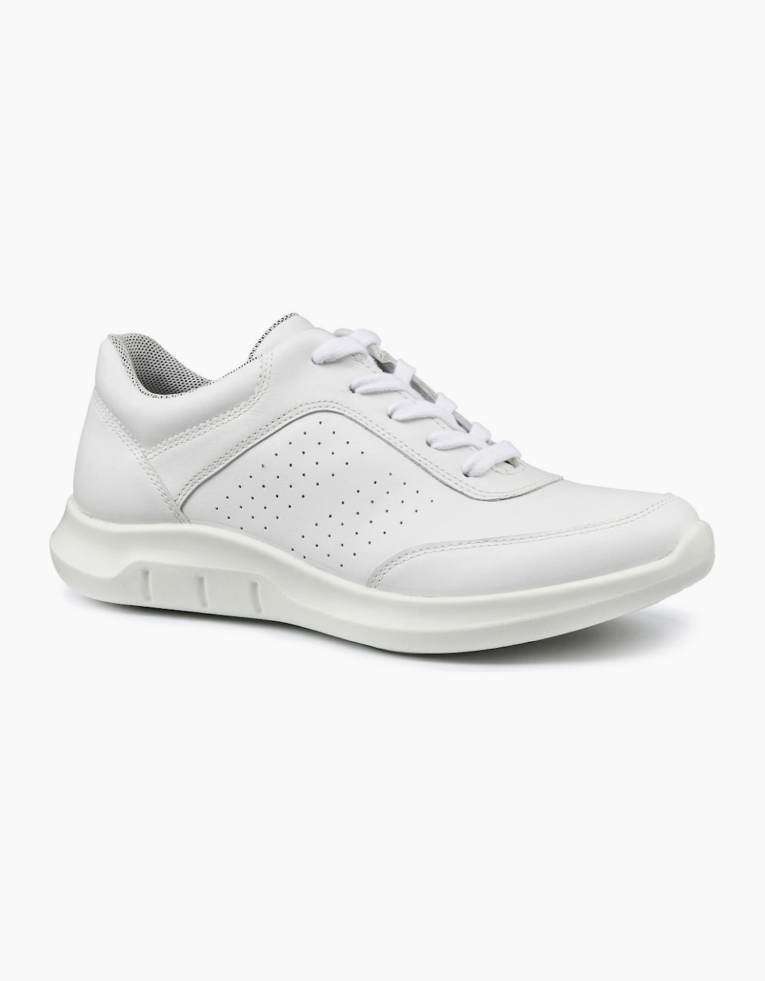 Hotter Women's White Orion Casual Trainers - Size: 4.5