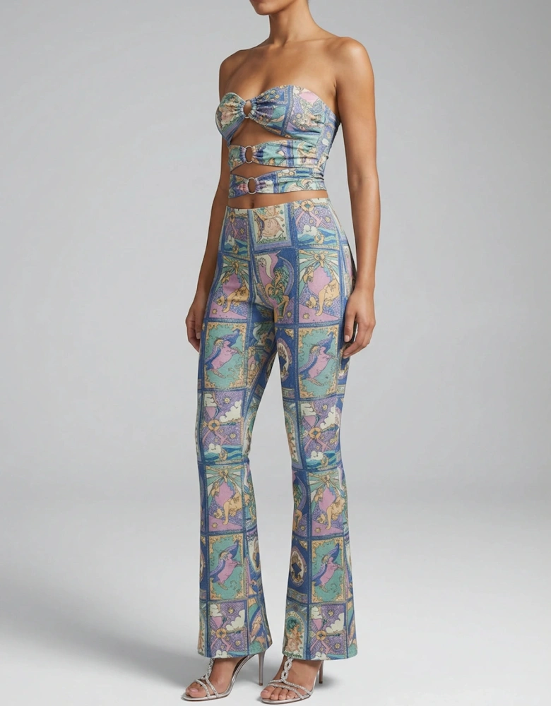 Eden Cut-out Flared Jumpsuit