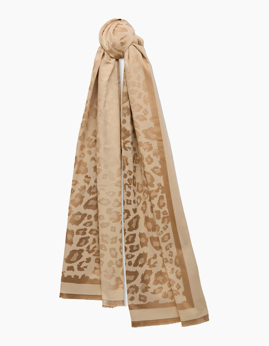 Leopard Beige Scarf
