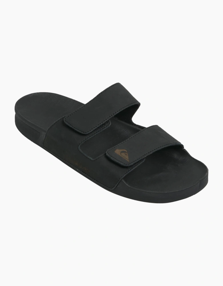 Mens Rivi Leather Slides