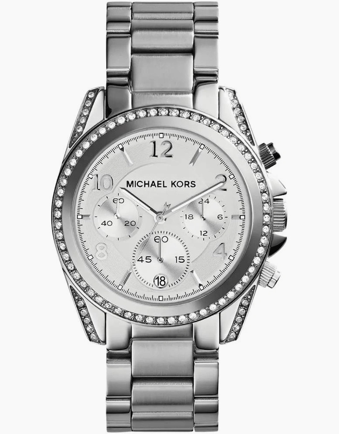 Michael Kors Women's Michael Kors MK5165 Blair Chronograph Ladies Watch - Silver