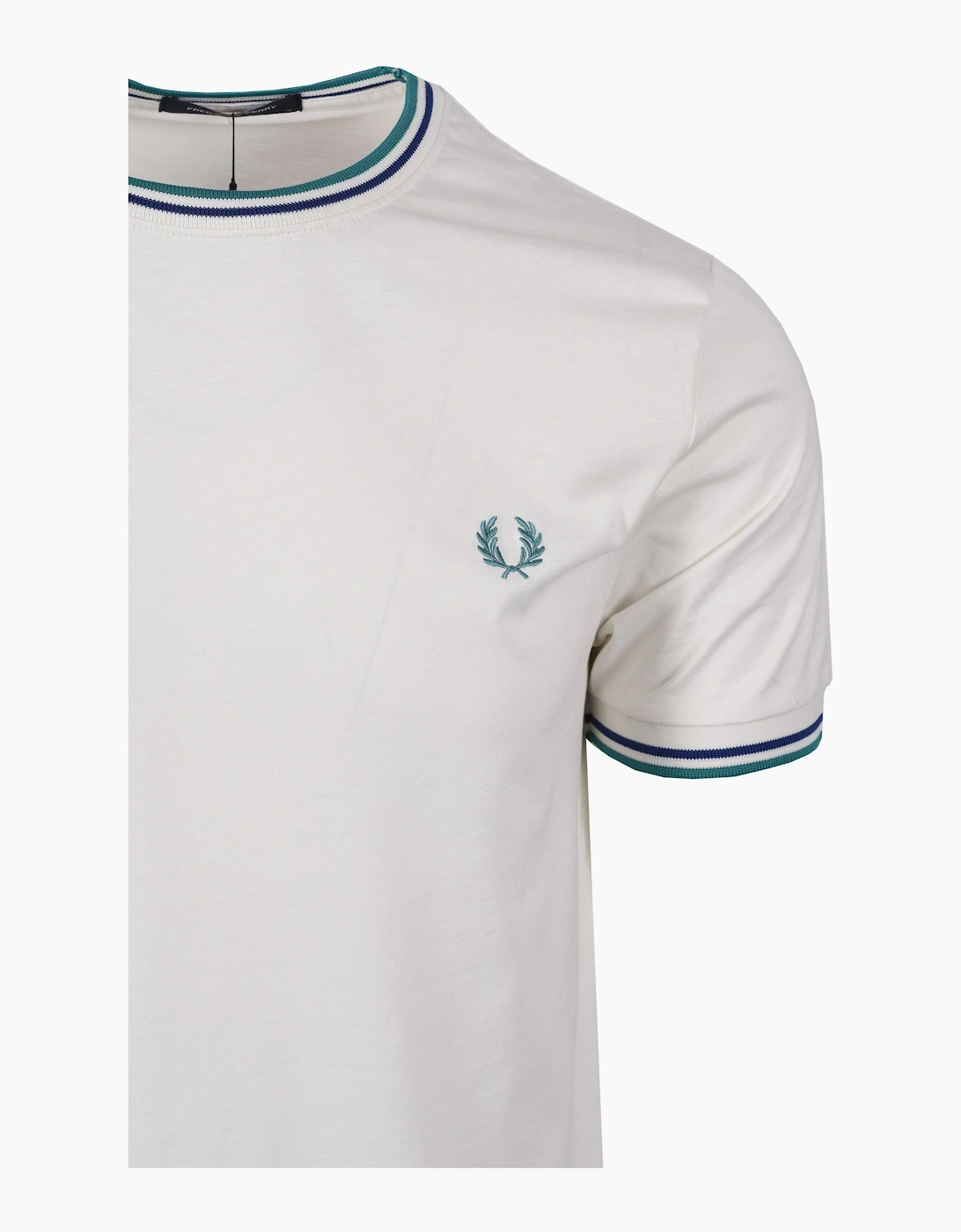 TWIN TIPPED T-SHIRT SNOW WHITE/DEEP MINT/SOHO ECLIPSE