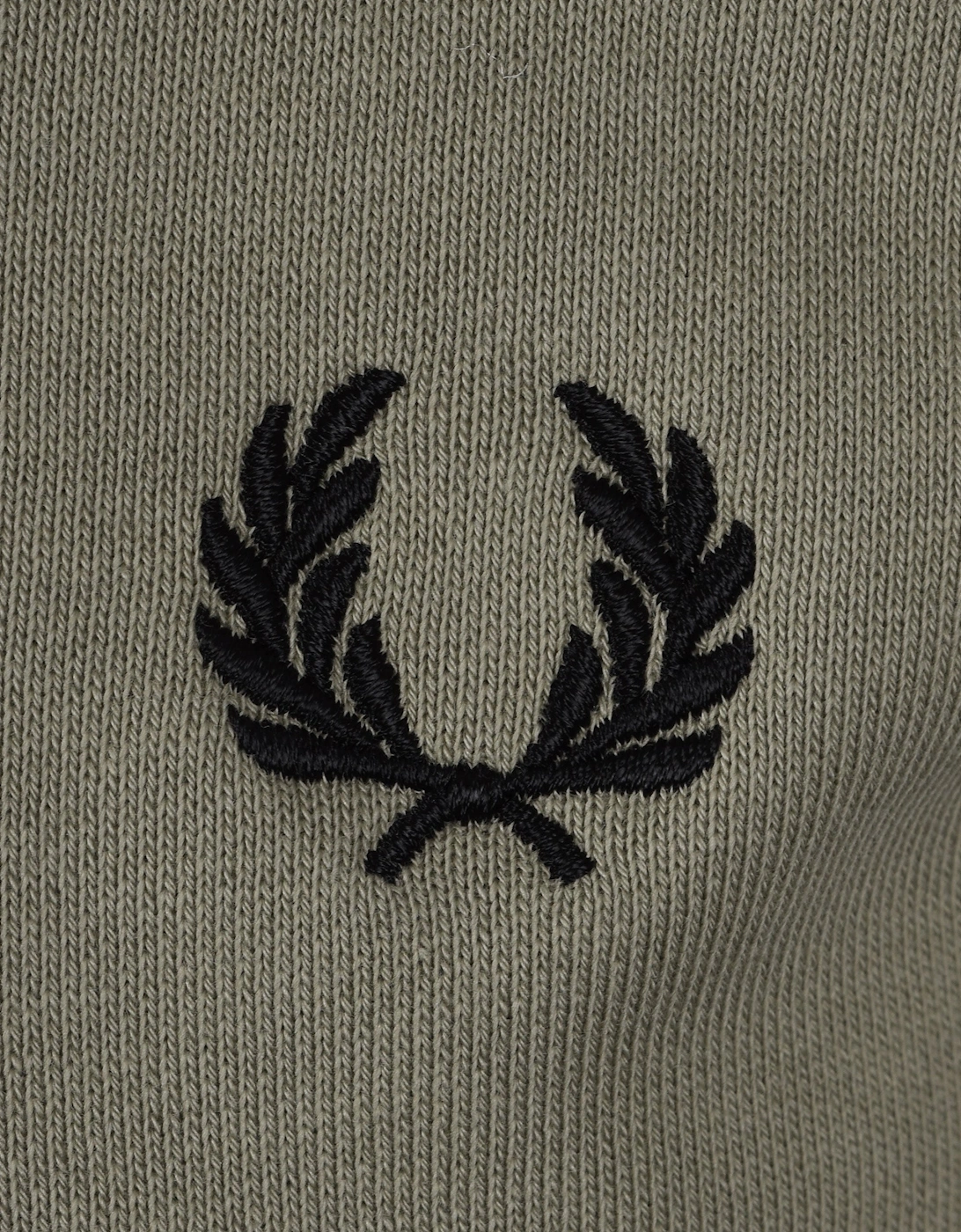 HALF ZIP SWEATSHIRT SEAGRASS/BLACK