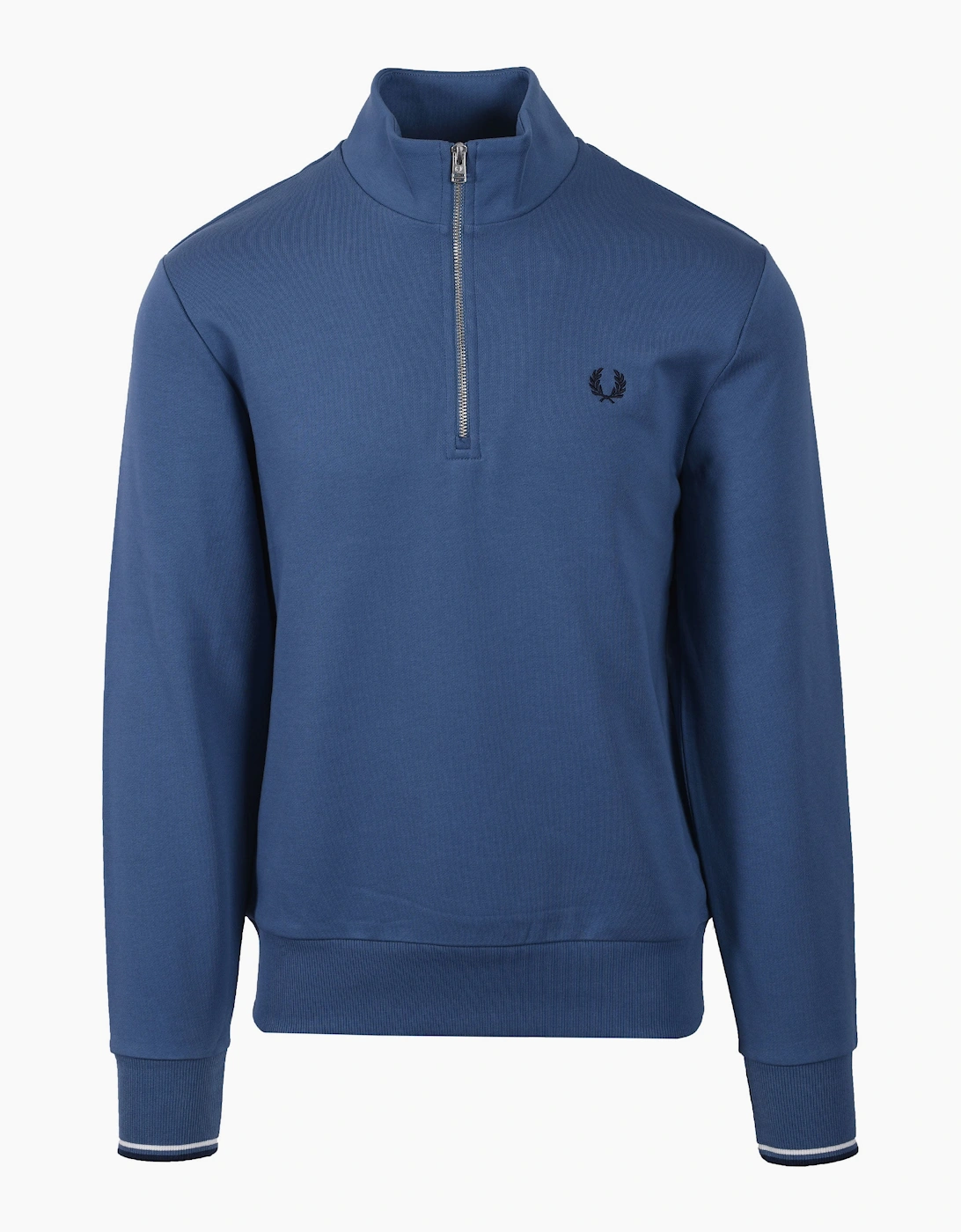 HALF ZIP SWEATSHIRT ACE BLUE/WHITE/TENNIS BLUE, 4 of 3