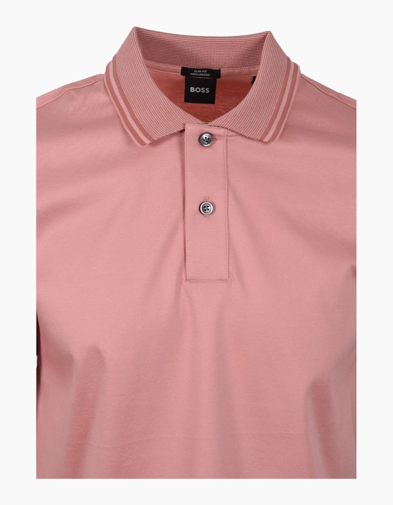 Boss Black H PHILLIPSON POLO LIGHT PASTEL PINK
