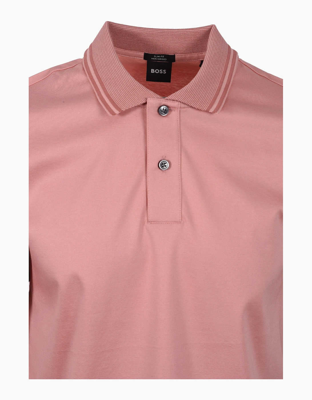 Boss Black H PHILLIPSON POLO LIGHT PASTEL PINK