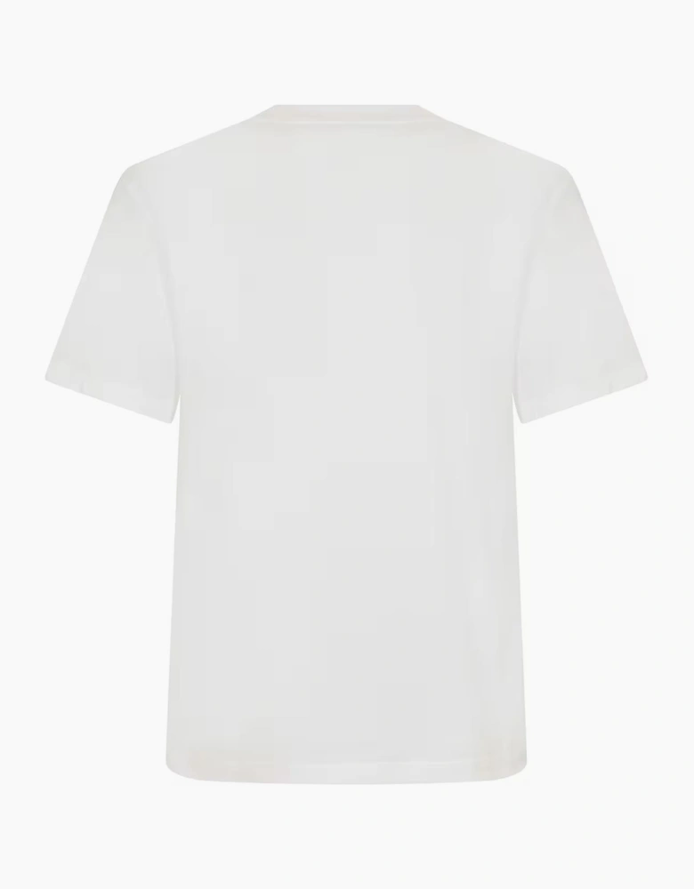 'Ami De Coeur' Black Heart T-Shirt White