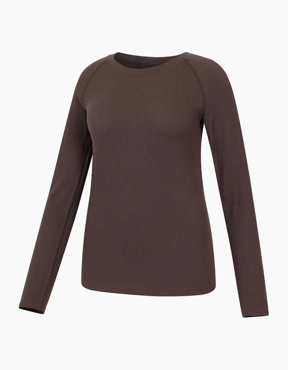 Womens/Ladies Carmel Ribbed Seamless Thermal Top