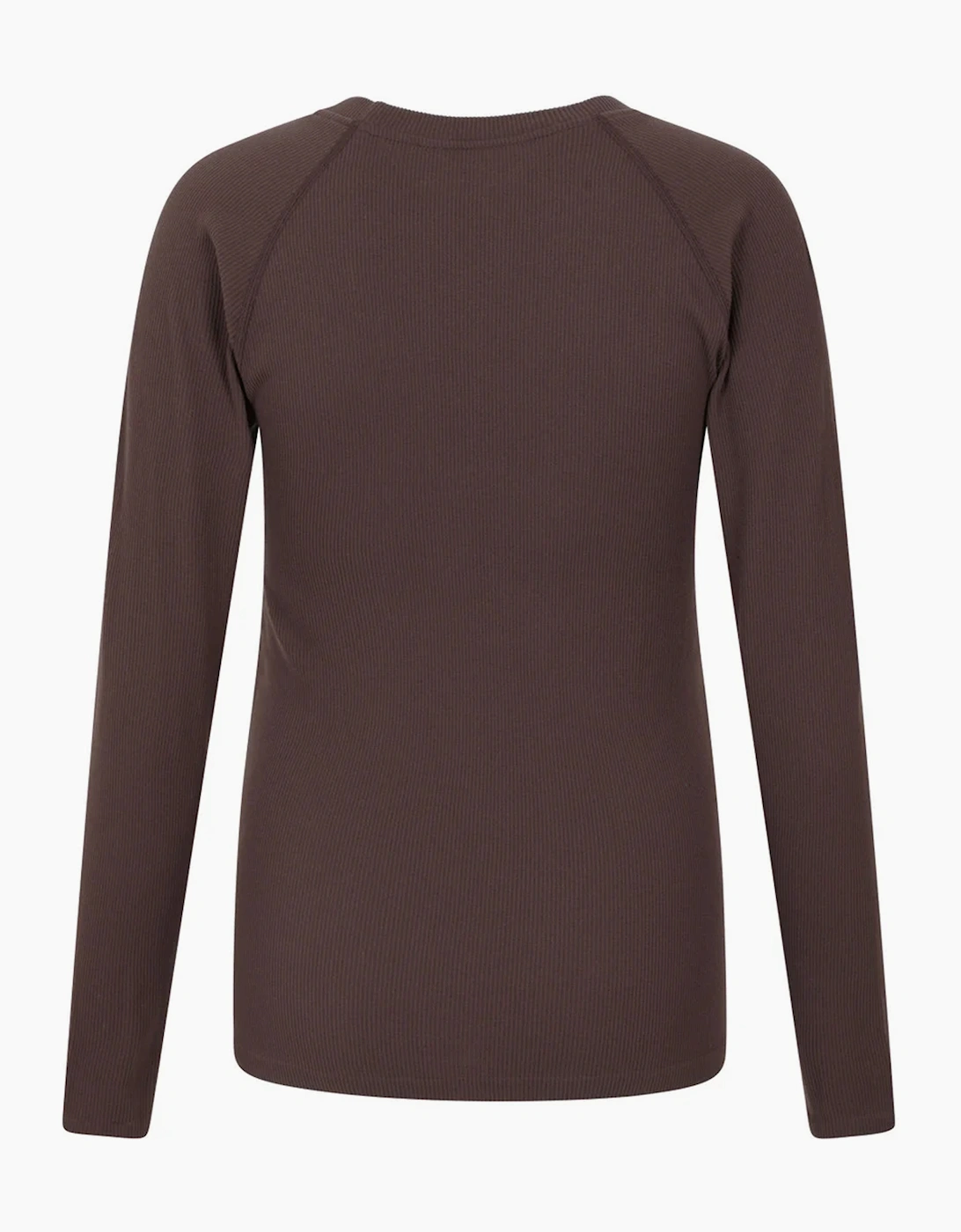 Womens/Ladies Carmel Ribbed Seamless Thermal Top