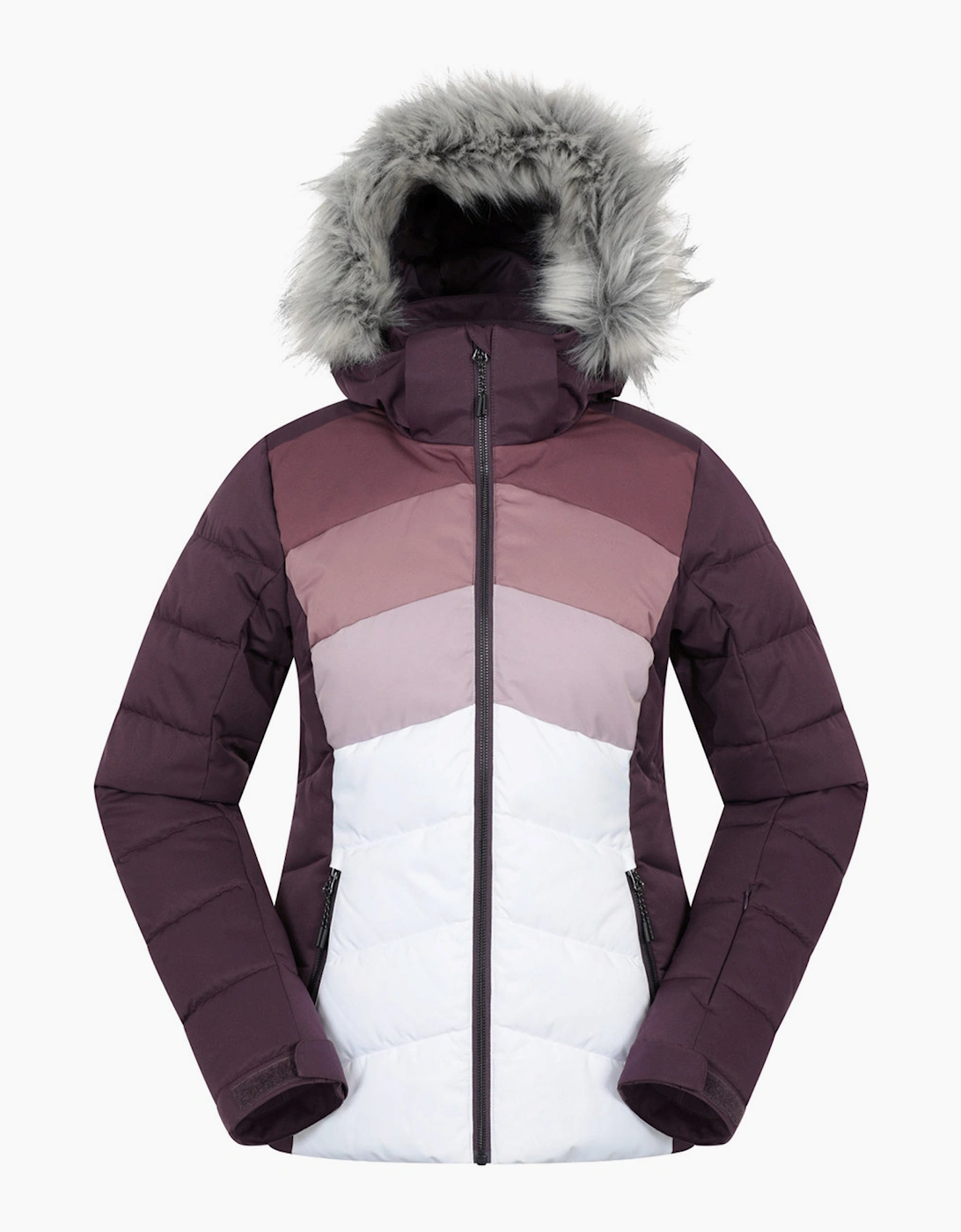 Mountain Warehouse Women's Purple / Cascade Padded Ski Jacket - Size 10