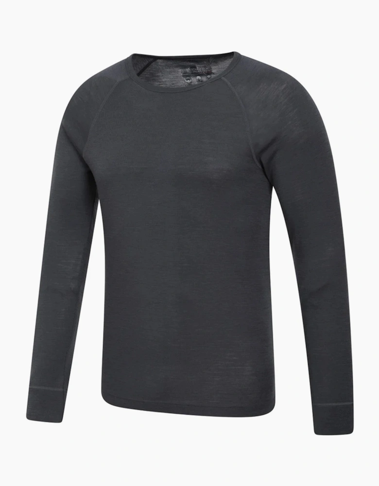 Mens Merino Wool Thermal Top