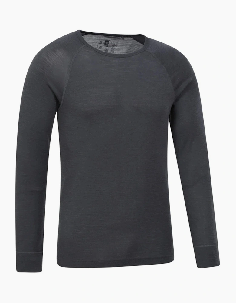 Mens Merino Wool Thermal Top