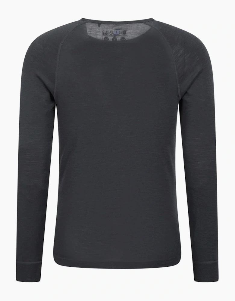 Mens Merino Wool Thermal Top
