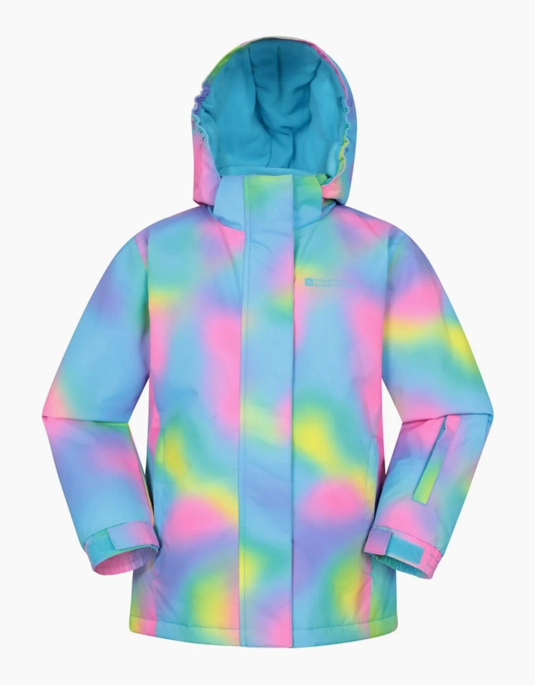 Childrens/Kids Printed Ski Jacket Set