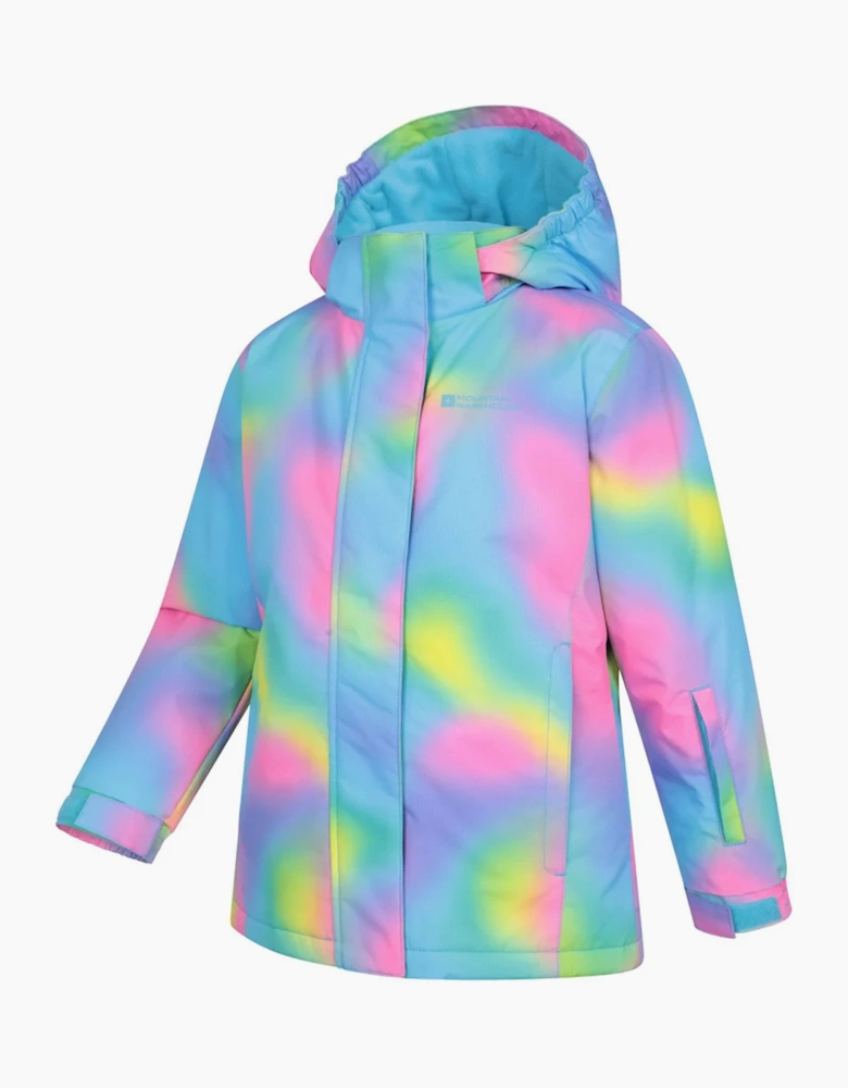 Childrens/Kids Printed Ski Jacket Set