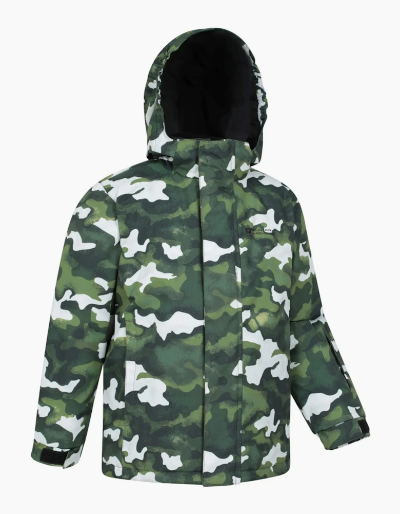 Childrens/Kids Printed Ski Jacket Set