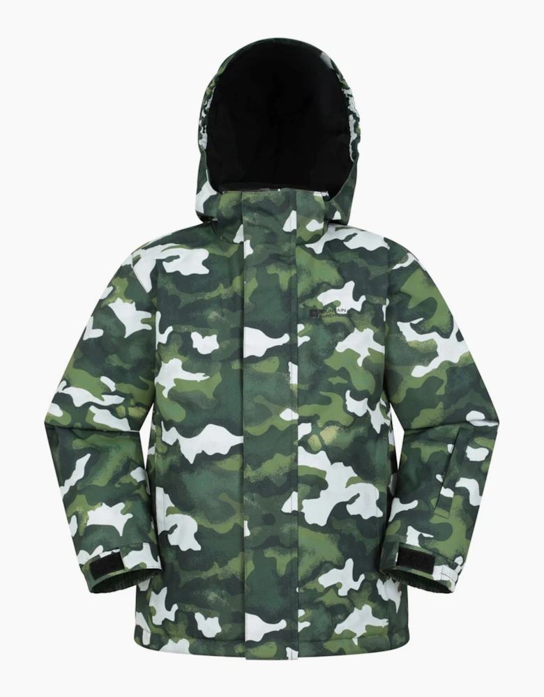 Childrens/Kids Printed Ski Jacket Set