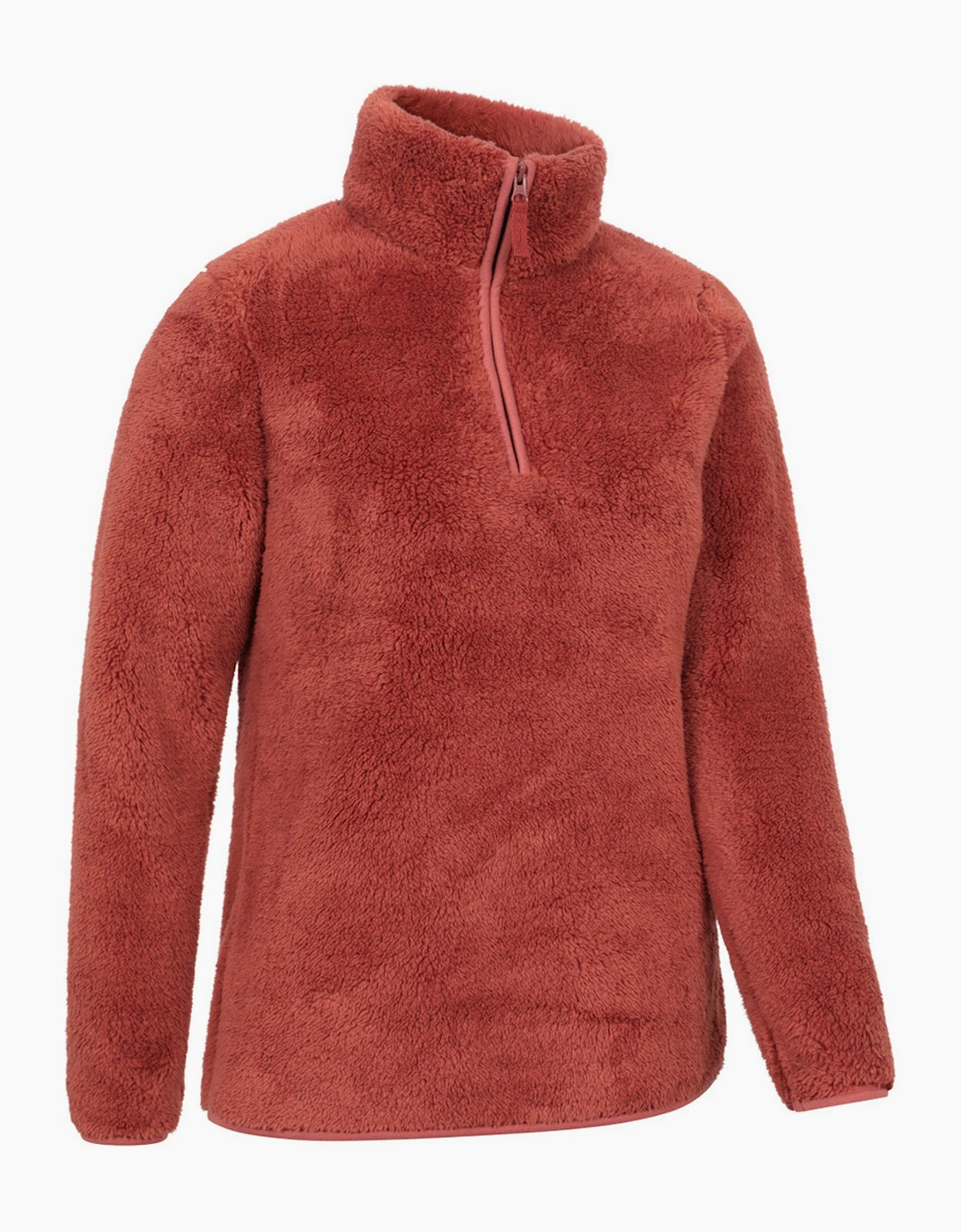Mountain Warehouse Womens/Ladies Teddy Fleece Quarter Zip Fleece Top