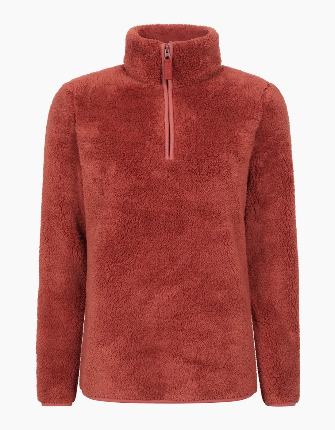Mountain Warehouse Womens/Ladies Teddy Fleece Quarter Zip Fleece Top