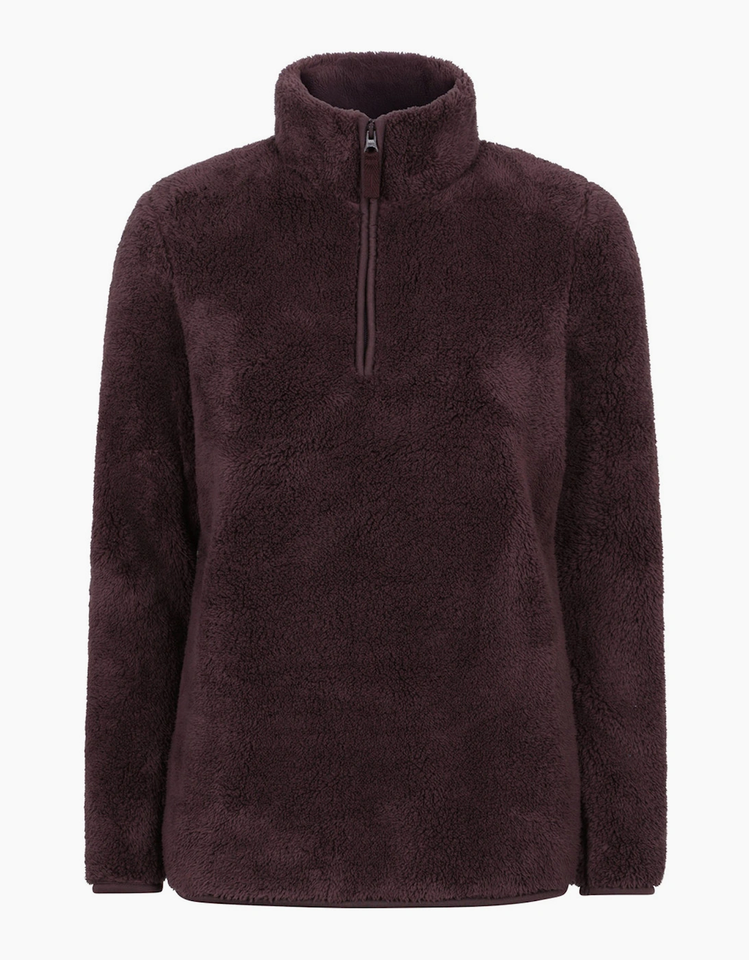 Mountain Warehouse Womens/Ladies Teddy Fleece Quarter Zip Fleece Top
