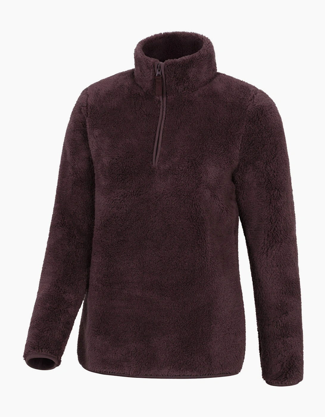 Mountain Warehouse Womens/Ladies Teddy Fleece Quarter Zip Fleece Top
