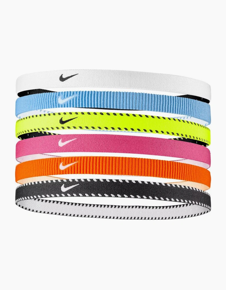 Classic Flexible Slim Hairband (Pack of 6)