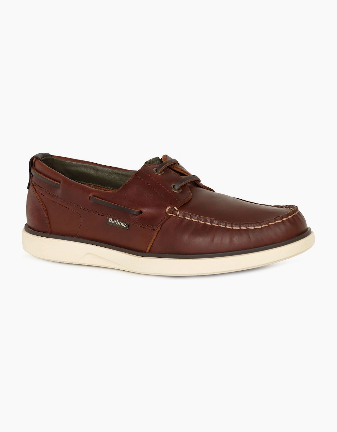 Barbour Men's Brown Rothley Boat Shoes - Size: 12