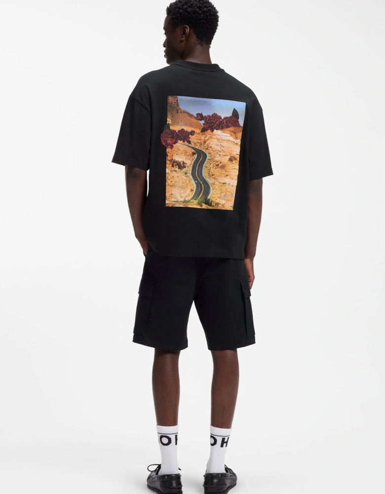 HUGO Domans T-Shirt 001 Black