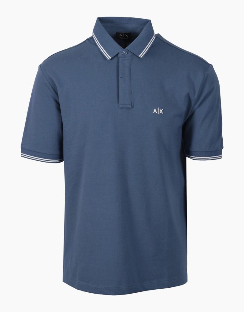 POLO SHIRT CHINA BLUE