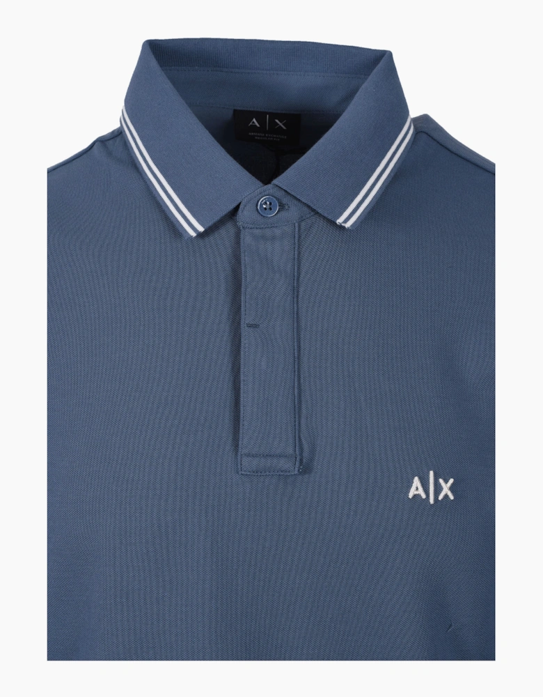POLO SHIRT CHINA BLUE