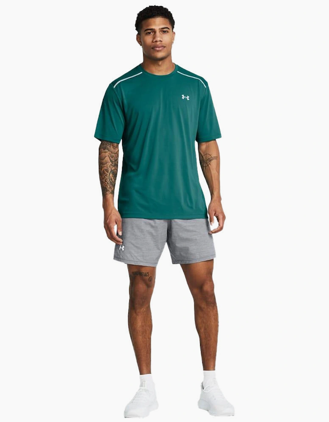 Under Armour Men's Green Tech Reflective T-Shirt  38 M