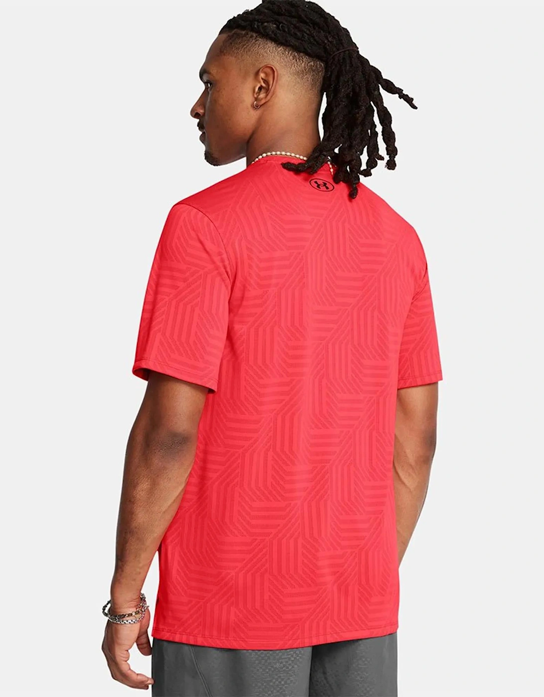 Tech Vent Geotessa T-Shirt Red