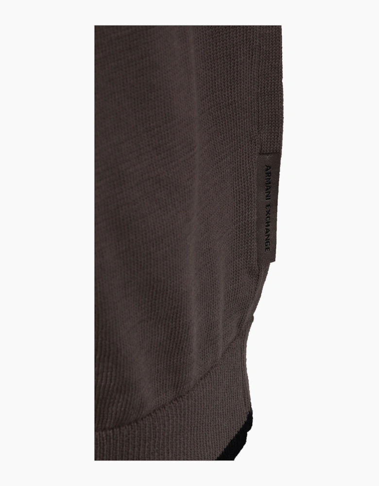 KNITTED POLO SHIRT DRIFTWOOD