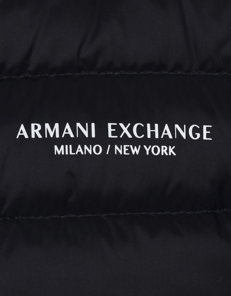 WOVEN DOWN JACKET DEEP NAVY