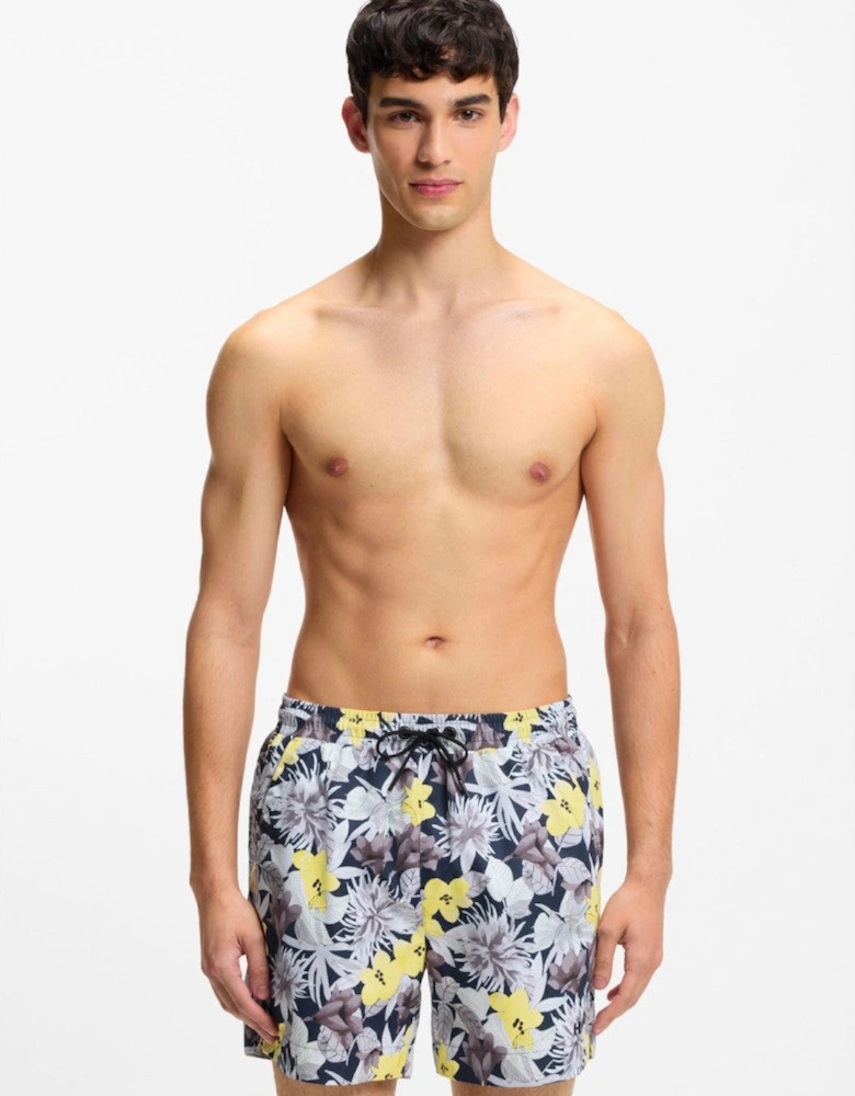 HUGO CALALA Swim Shorts 799 Open Yellow