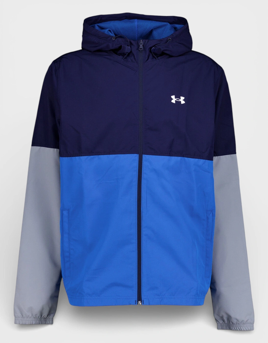 Colour Blocked Woven Full-Zip Jacket, 2 of 1