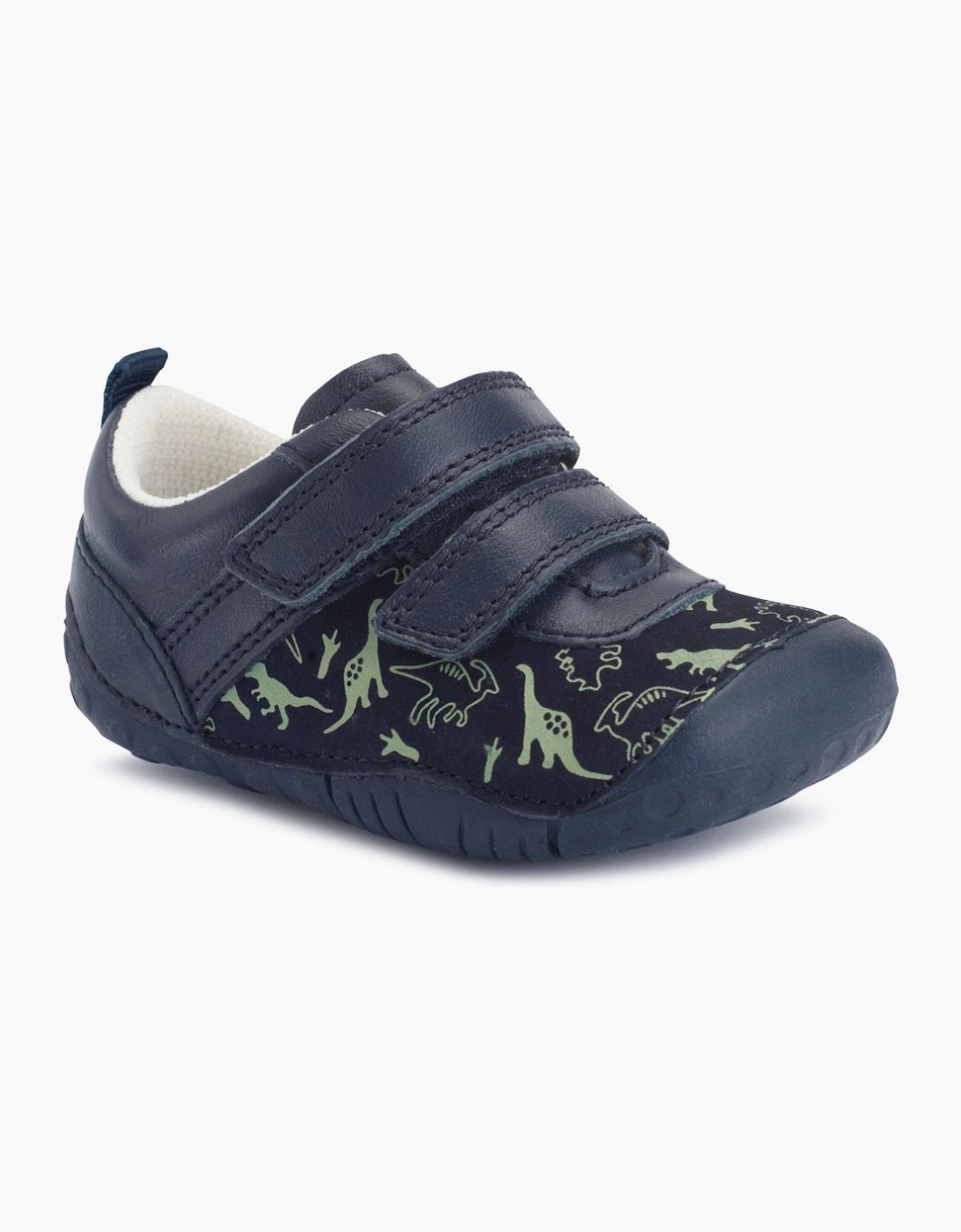 Start-Rite Boys Navy 'S Roar Prewalkers  (Wide) 3/G Kids
