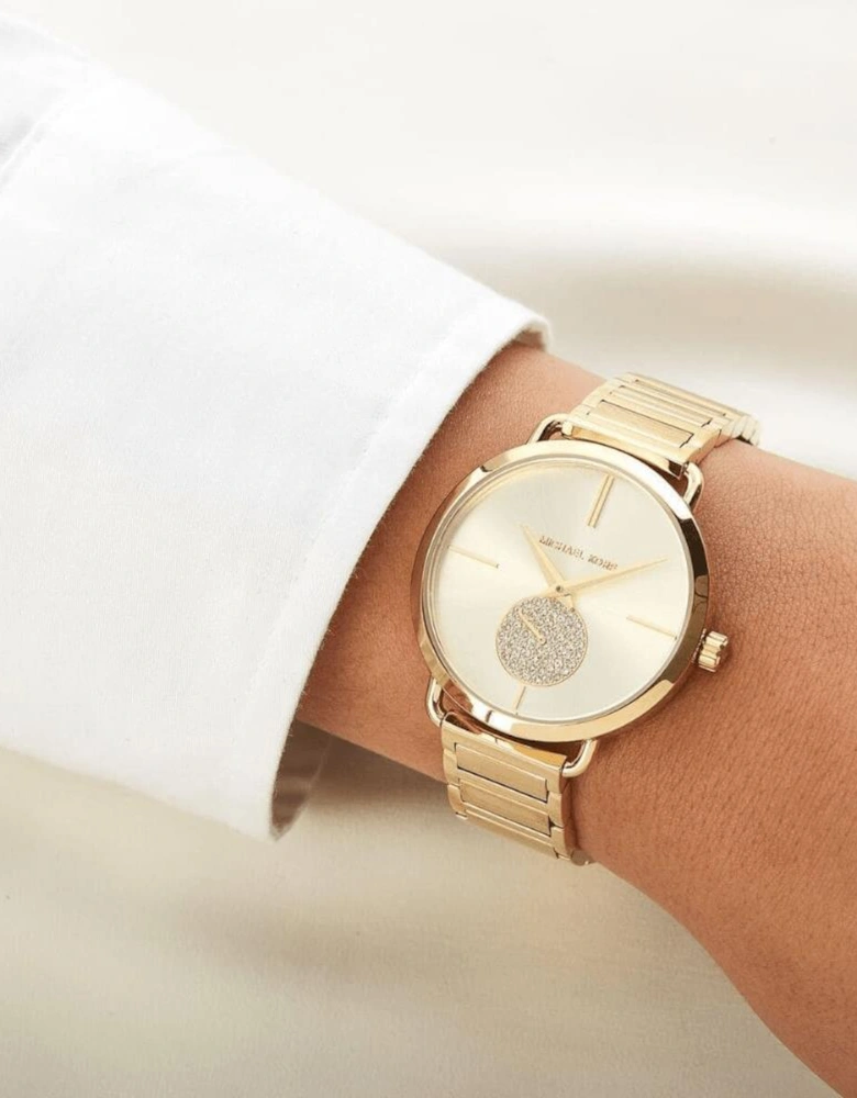 MK3639 Portia Gold Dial Ladies Watch