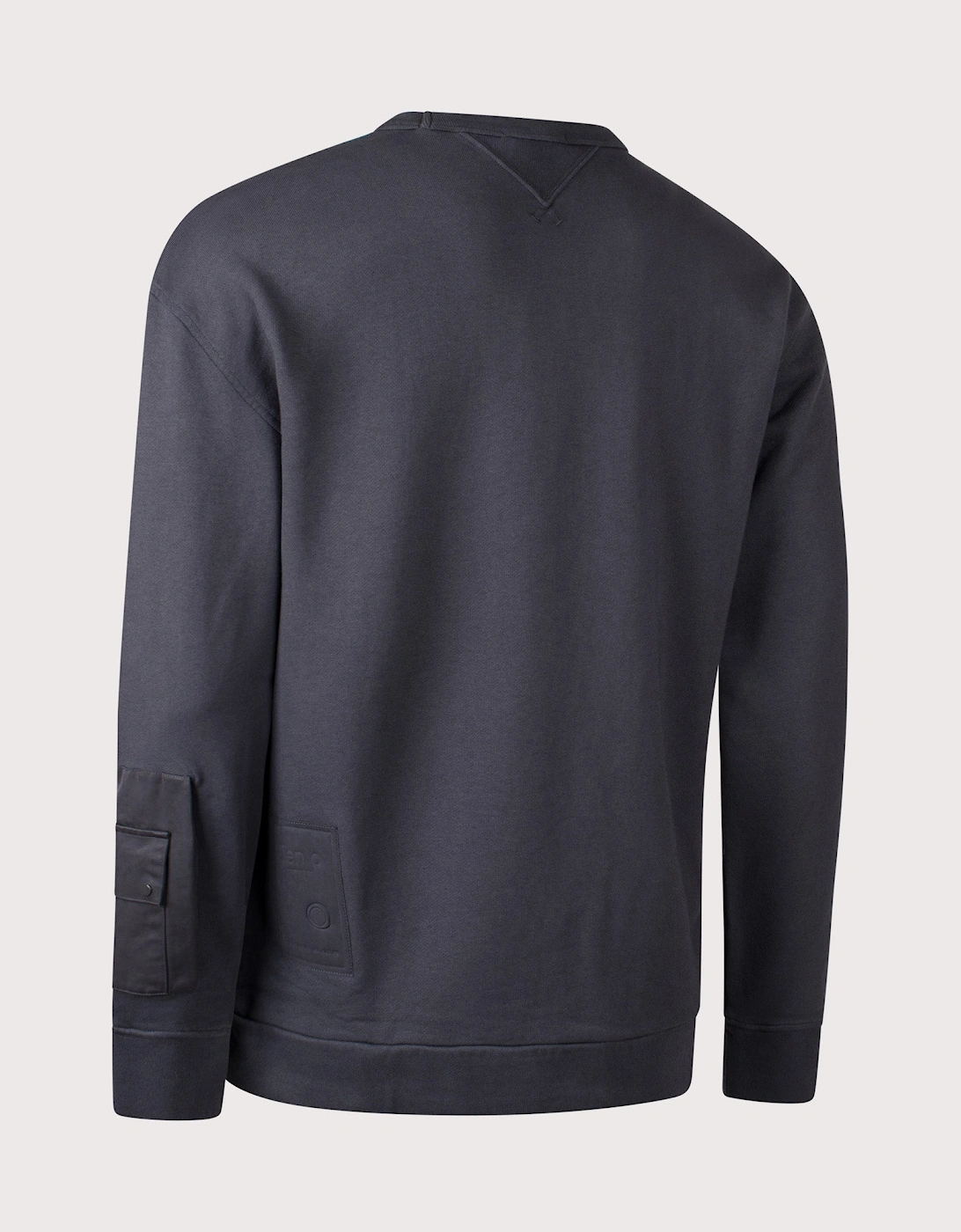 Garment Dyed Diagonal Fleece Sweatshirt