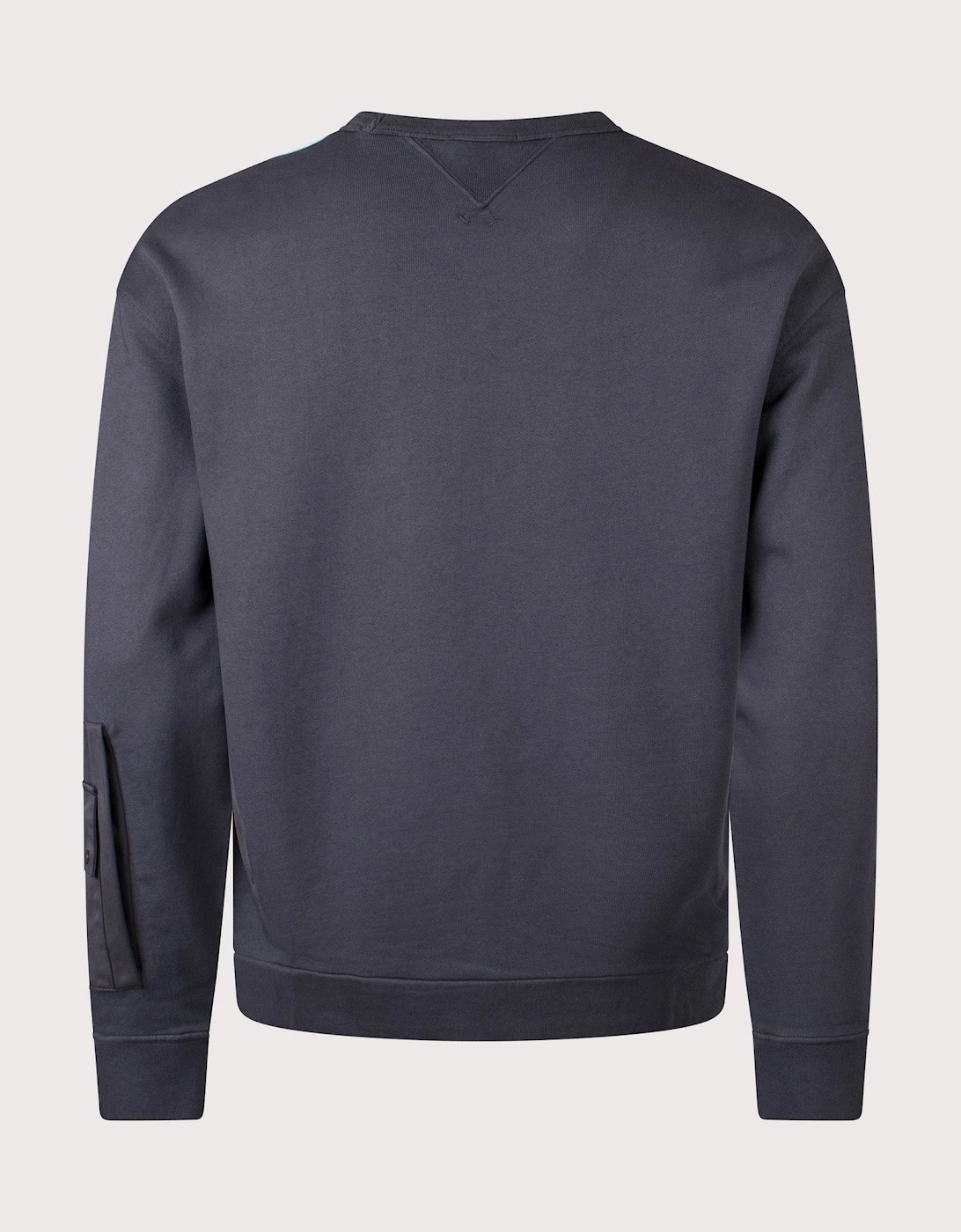 Garment Dyed Diagonal Fleece Sweatshirt