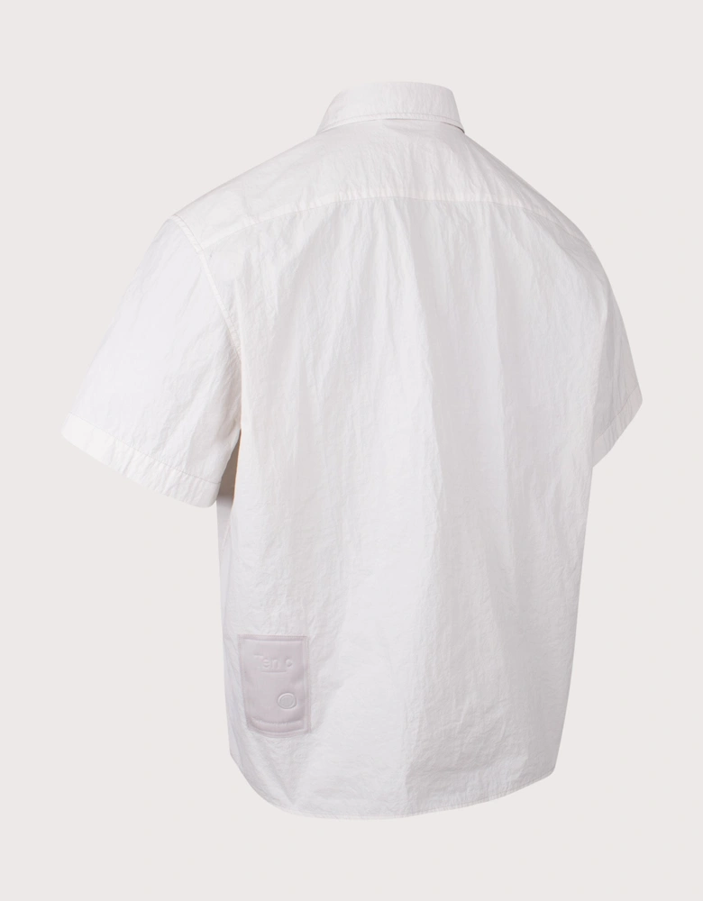 Garment Dyed Tactel Short Sleeve Shirt