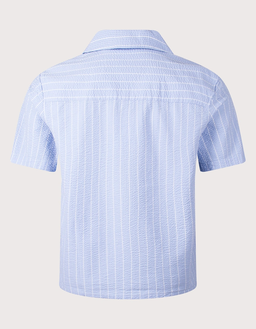 Didcot Seersucker Stripe Short Sleeve Shirt