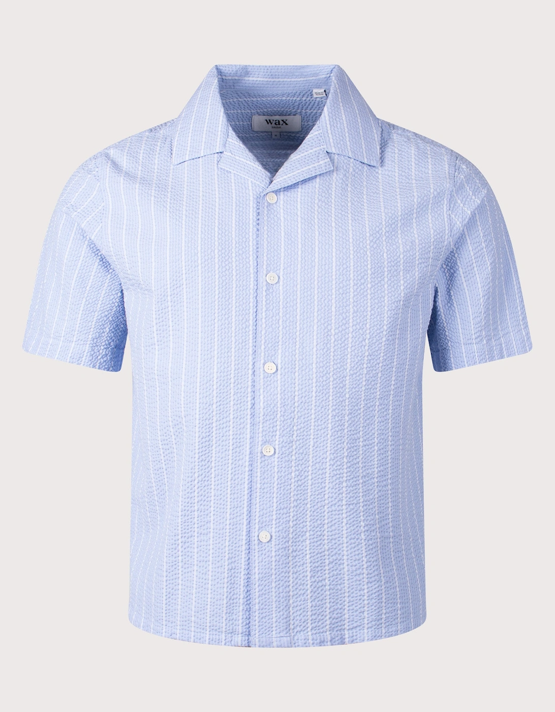 Didcot Seersucker Stripe Short Sleeve Shirt, 3 of 2