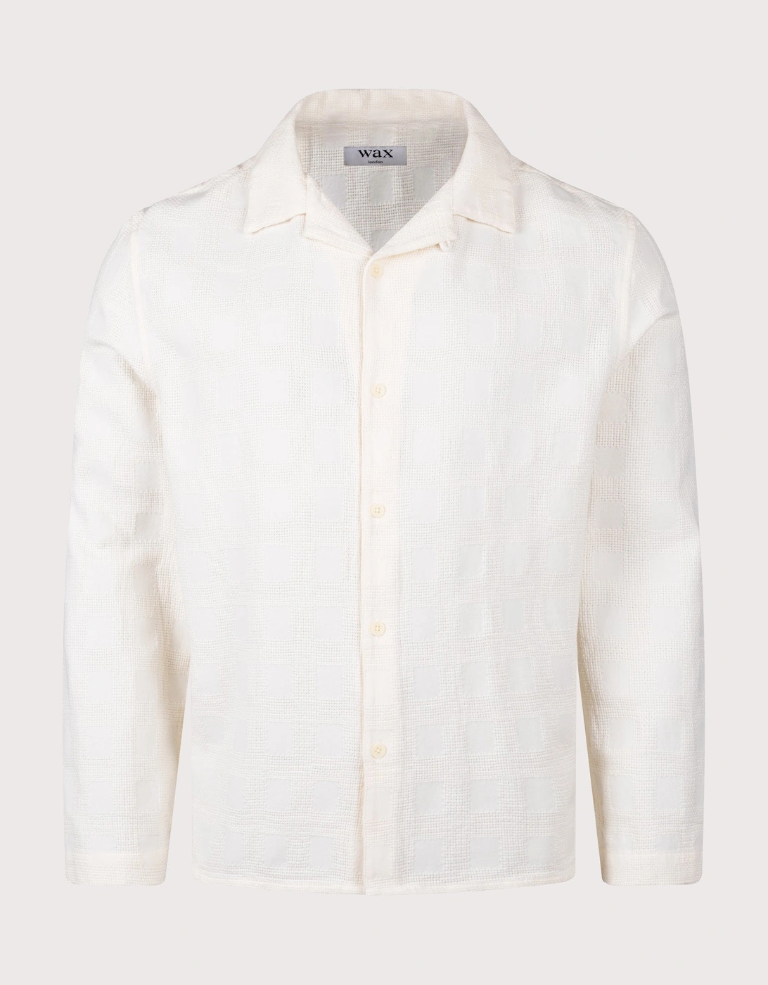 Corey Cotton Dobby Check Shirt, 3 of 2