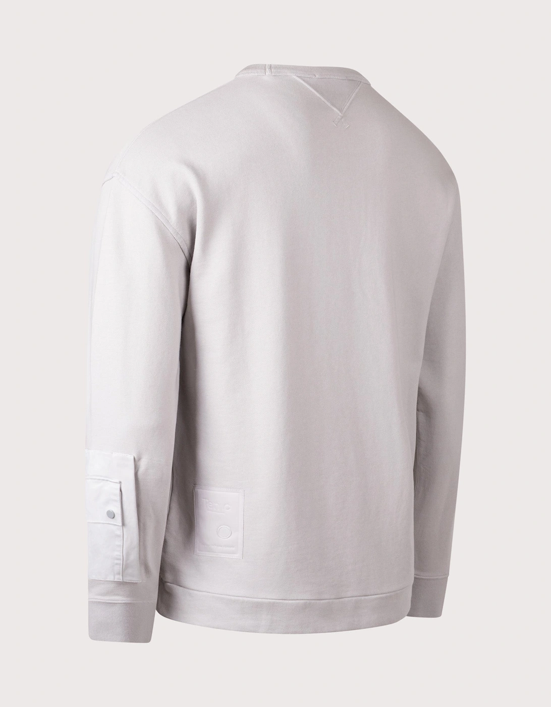 Garment Dyed Diagonal Fleece Sweatshirt