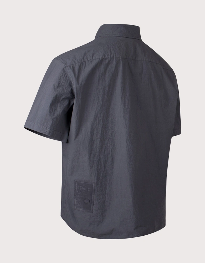 Garment Dyed Tactel Short Sleeve Shirt
