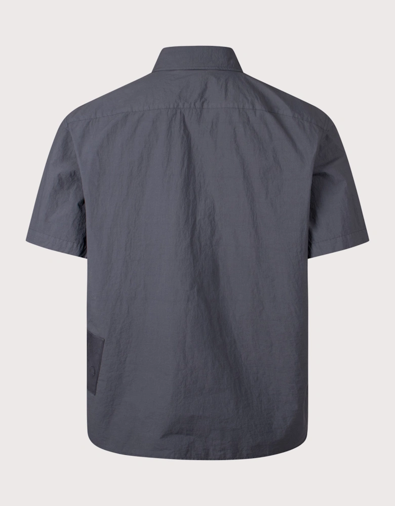 Garment Dyed Tactel Short Sleeve Shirt