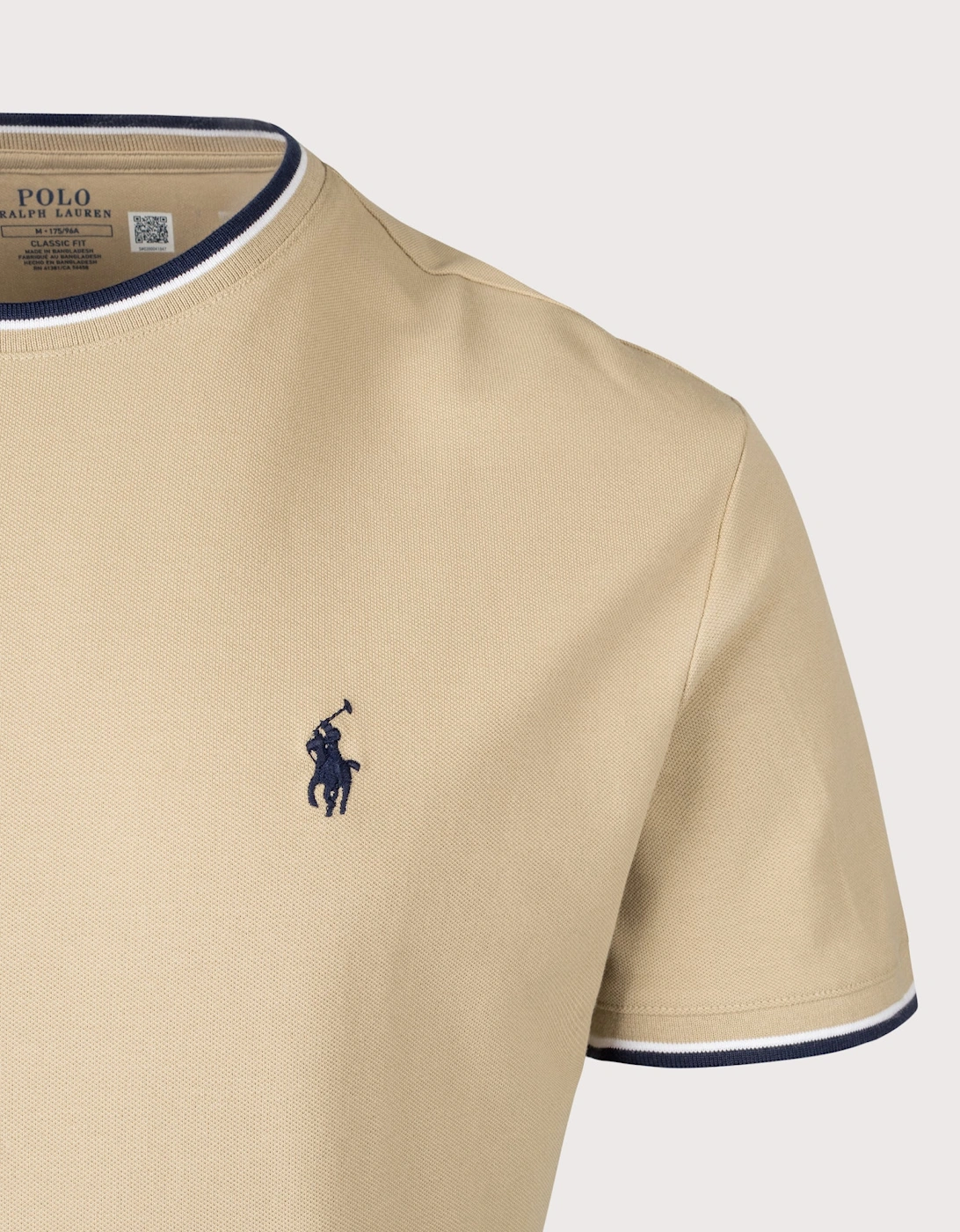 Classic Fit Stretch Mesh T-Shirt