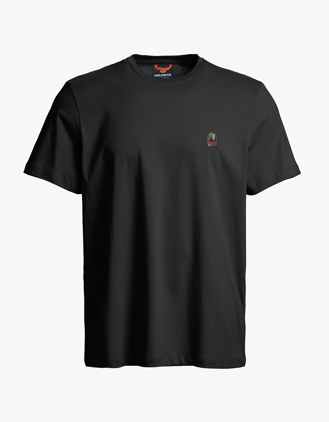 Parajumpers Men's Black Patch T-Shirt - 541  38 M